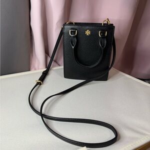 Tory Burch Black Blake Mini Shopper Crossbody Bag